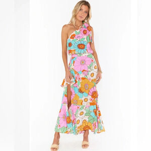 Show Me Your MuMu Floral Maxi Skirt - Multicolor